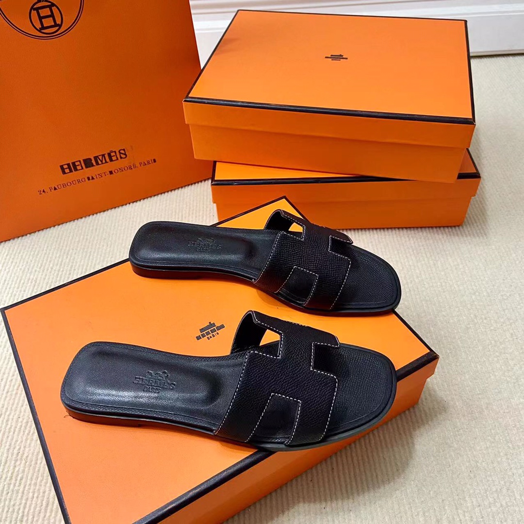 에르메스 올수공 오란 슬리퍼 샌들 앱송 95